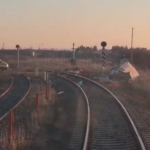 Κιλκίς: Επιβατική αμαξοστοιχία συγκρούστηκε με όχημα [ΒΙΝΤΕΟ]