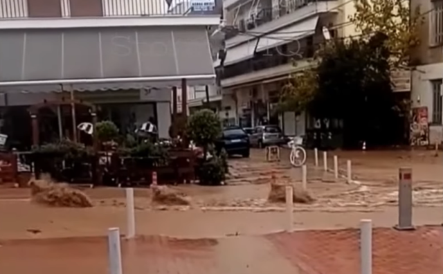 Στο έλεος της κακοκαιρίας «Elena» η Εύβοια