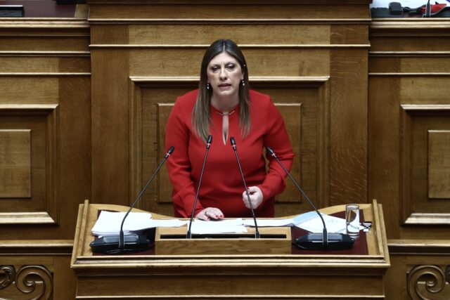 Ζ. Κωνσταντοπούλου: «Καλώ την αντιπολίτευση για κοινό αίτημα σύστασης Προανακριτικής Επιτροπής»