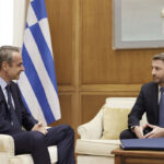 Συνάντηση Μητσοτάκη – Ανδρουλάκη: «Σημαντικό να έχουμε ανοιχτό δίαυλο επικοινωνίας»