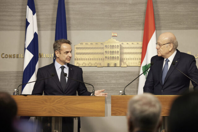 Κυρ. Μητσοτάκης από τη Βηρυτό: «Ζωτικής σημασίας για την περιοχή η υλοποίηση της εκεχειρίας»