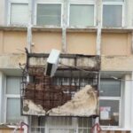 Ρόδος: Κατέρρευσε το μπαλκόνι στο κτήριο του ΟΑΕΔ