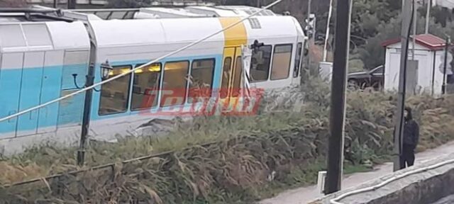 Πάτρα: Τρένο συγκρούστηκε με αυτοκίνητο – Ένας τραυματίας