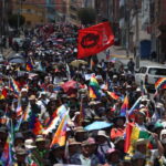 Βολιβία: Η πορεία υποστηρικτών του Έβο Μοράλες έφθασε στη Λα Πας