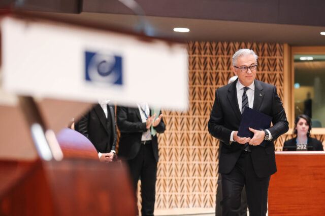 Ομόφωνη επανεκλογή του Θ. Ρουσόπουλου στο Συμβούλιο της Ευρώπης