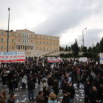 Τέμπη: Απροσπέλαστο για τα οχήματα το κέντρο της Αθήνας