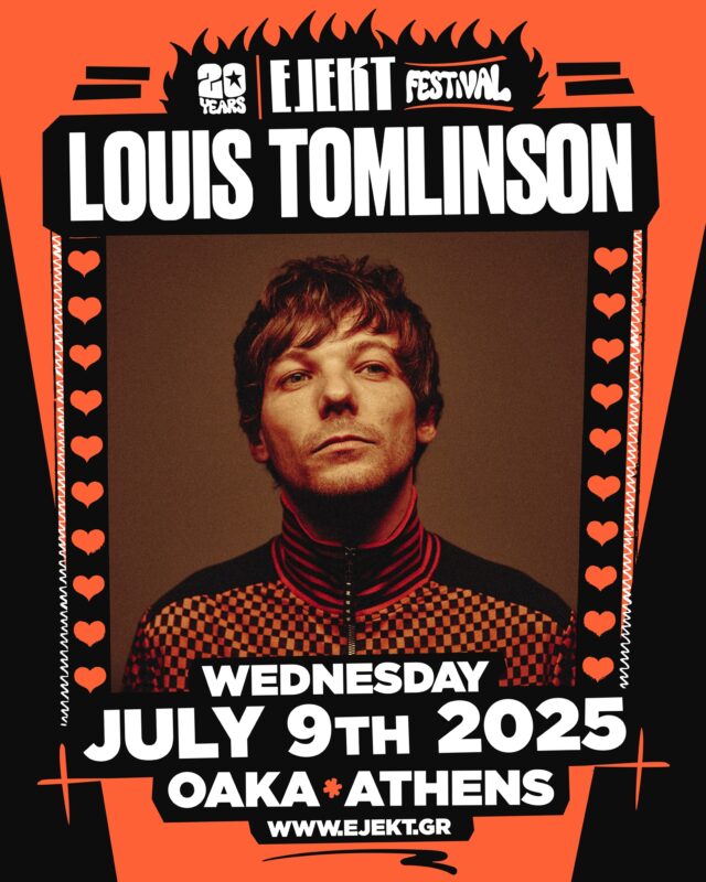 O Louis Tomlinson των One Direction στο Ejekt Festival 2025