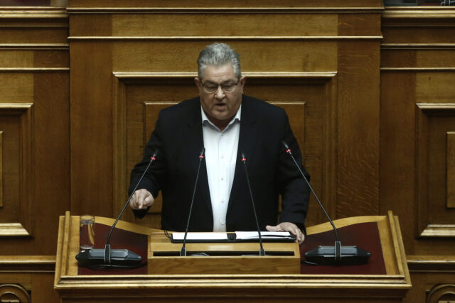 Βουλή – Δ. Κουτσούμπας: «Υπάρχουν επαρκείς ενδείξεις για το αδίκημα της υπόθαλψης και παρεμπόδισης της Δικαιοσύνης»