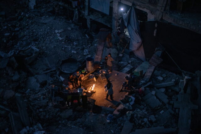 Βυθισμένη στο σκοτάδι η Λωρίδα της Γάζας