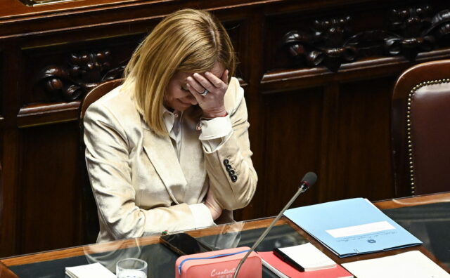 Χαμός στην ιταλική Βουλή μετά την παρέμβαση Μελόνι