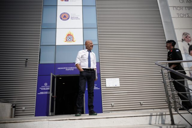 Τέμπη: Παραιτήθηκε ο γγ Πολιτικής Προστασίας, Βασίλης Παπαγεωργίου