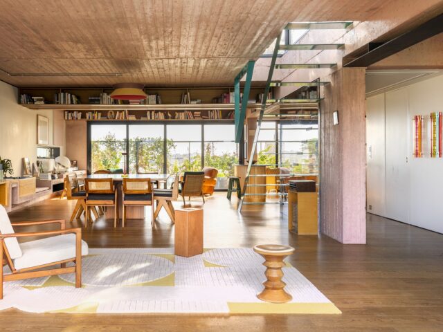 Olivier: Ένα μπρουταλιστικό διαμέρισμα στην Αθήνα απέκτησε χώρους γεμάτους άνεση