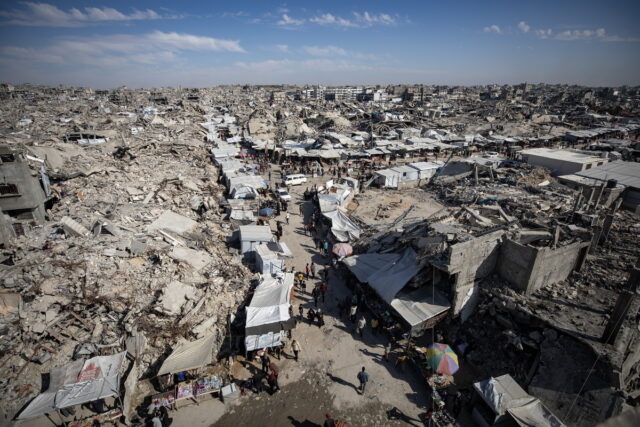 Μόνο το 4,6% της γης στη Γάζα μπορεί πλέον να καλλιεργηθεί