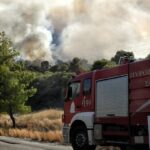 Χωρίς ενεργό μέτωπο η πυρκαγιά στην Κερατέα