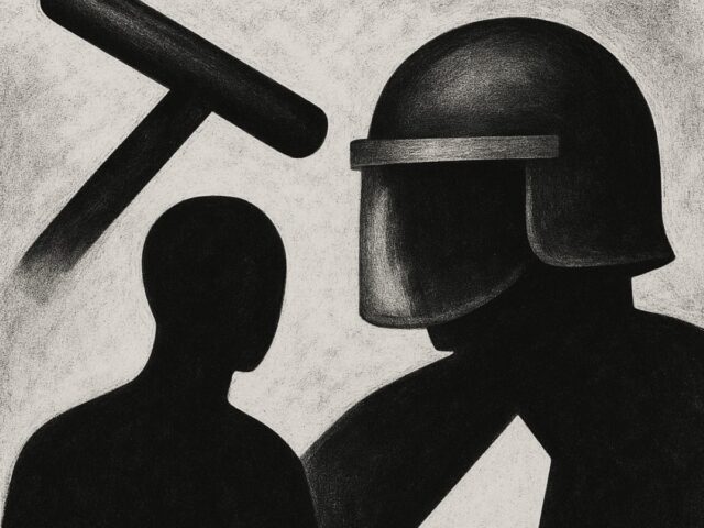 Ποιος είπε πως στη Μύκονο δεν γίνονται δίκες του πεζοδρομίου;