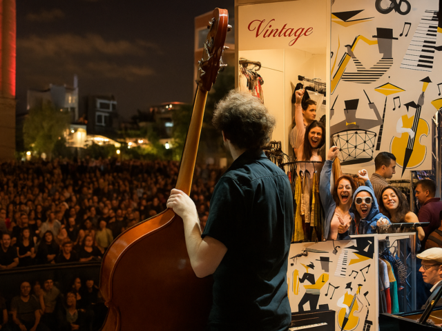 Jazz, Handmade και Cocktails κάτω από τον Αθηναϊκό Ουρανό