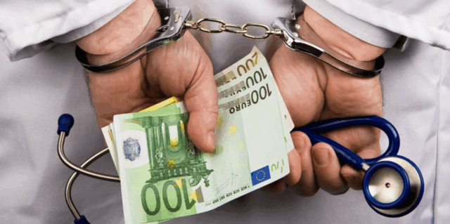 Τι βρέθηκε στο γραφείο του μεγαλογιατρού που συνελήφθη για «φακελάκι» 2.500 ευρώ στη Λάρισα