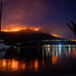 Φωτιά στη Χίο: Μαίνεται για τρίτη ημέρα το πύρινο μέτωπο