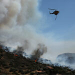 Πυρκαγιά σε χαμηλή βλάστηση στον Αρχάγγελο Λακωνίας