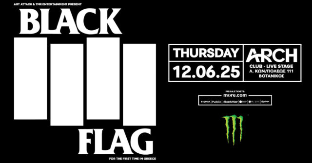 Οι Black Flag ζωντανά στην Αθήνα