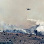 Χίος: Ολονύχτια μάχη με τις φωτιές – Στέλνουν ενισχύσεις με πλοία από τη Δραπετσώνα