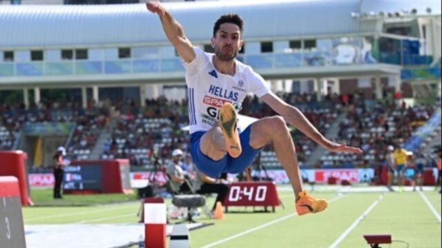 Καλύτερη φέτος επίδοση στον κόσμο για τον Μίλτο Τεντόγλου με 8.46 στο Ευρωπαϊκό Πρωτάθλημα Ομάδων