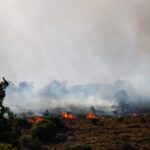 Φωτιά στη Χίο – Εντολή εκκένωσης σε Πισπιλούντα και Ποταμιά