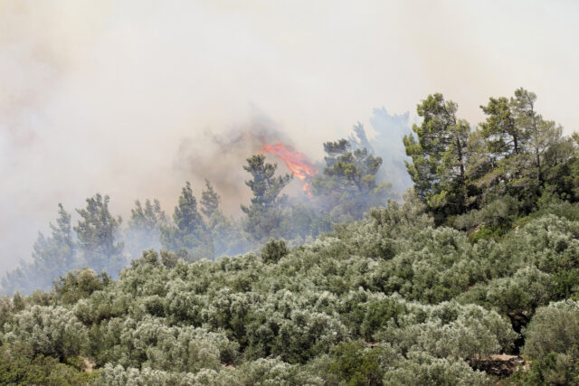 Πυρκαγιά στην Ιεράπετρα: Σε κατάσταση έκτακτης ανάγκης 3 περιοχές