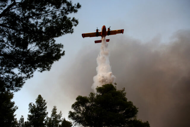Φωτιά σε δασική έκταση στην Κεφαλονιά – Ήχησε το 112