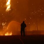 Φωτιά στην Αμαλιάδα: Μάχη με διάσπαρτες εστίες