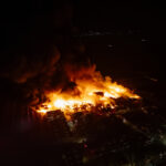 Μαίνεται από χθες η φωτιά στην Αλεξανδρούπολη