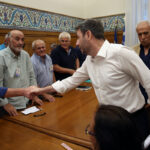 Συνάντηση του Ν. Ανδρουλάκη με την Πανελλήνια Ομοσπονδία Πολιτικών Συνταξιούχων