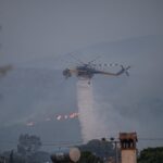 Σε ύφεση οι πυρκαγιές σε ΝΑ Αττική και Ηλεία