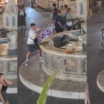 Ρόδος: Σε εξέλιξη η έρευνα για τον εντοπισμό του άνδρα που έσπρωξε άστεγο σε σιντριβάνι