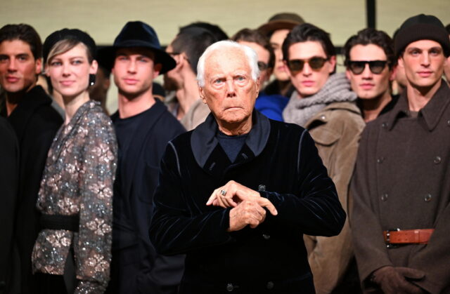 Πέθανε ο Τζόρτζιο Αρμάνι