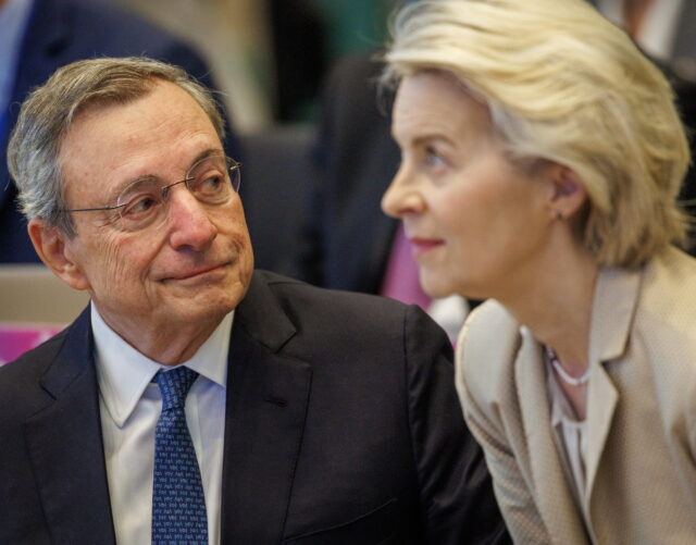 Μάριο Ντράγκι: «Η αδράνεια δεν απειλεί μόνο την ανταγωνιστικότητά μας, αλλά και την κυριαρχία μας»