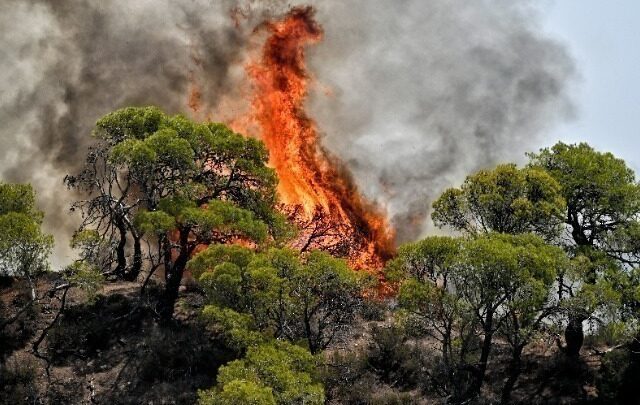 Μήνυμα 112 για απομάκρυνση από τα Βεργαίικα
