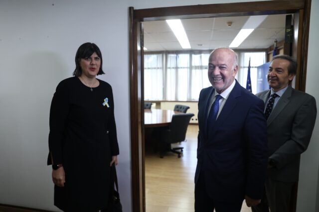 Λάουρα Κοβέσι: Στο υπουργείο Δικαιοσύνης η επικεφαλής της Ευρωπαϊκής Εισαγγελίας