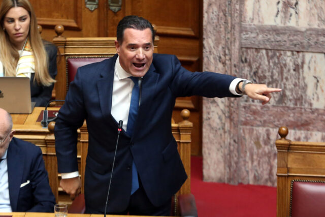 Βουλή: Επίθεση του Άδ. Γεωργιάδη στην Πέτη Πέρκα για τη συμμετοχή της στο Global Sumud Flotilla