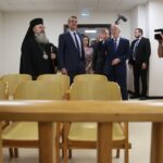 Στα εγκαίνια του νέου κτηρίου της Περιφερειακής Έδρας Περιστερίου του Πρωτοδικείου Αθηνών ο πρωθυπουργός