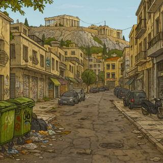 Κάποτε η Αθήνα είχε ωραίο vibe, τώρα έχει μόνο εσάνς εγκατάλειψης