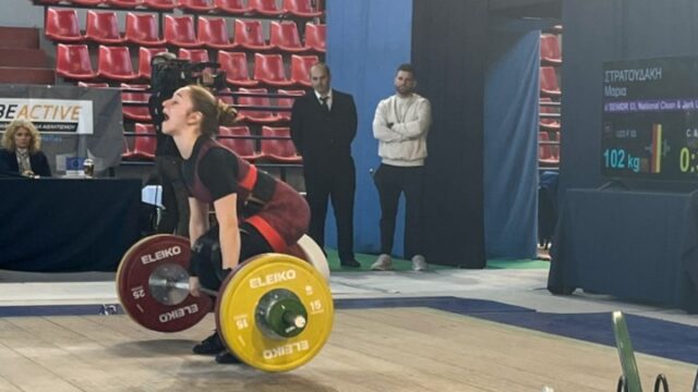 «Βροχή» τα πανελλήνια ρεκόρ στην 1η ημέρα του Πανελληνίου Πρωταθλήματος Άρσης Βαρών