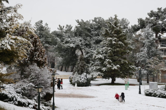 Χιόνια και χαμηλές θερμοκρασίες στη Βόρεια Ελλάδα