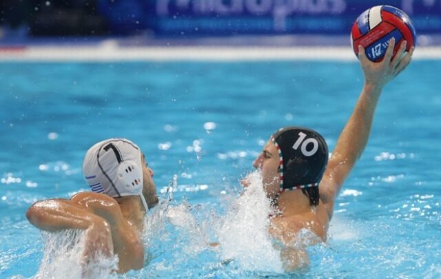 Ήττα της Εθνικής Υδατοσφαίρισης των ανδρών από την Ουγγαρία στον ημιτελικό του Ευρωπαϊκού Πρωταθλήματος του Βελιγραδίου