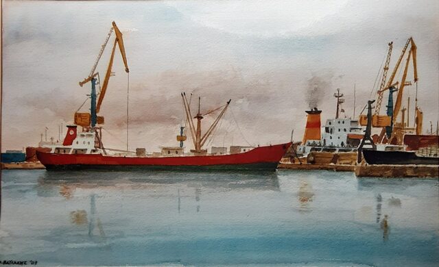 Έκθεση ζωγραφικής του Χάρη Βαϊλάκη  στην Βασιλική του Αγίου Μάρκου