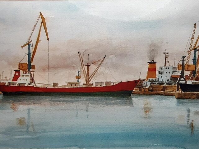 Έκθεση ζωγραφικής του Χάρη Βαϊλάκη  στην Βασιλική του Αγίου Μάρκου