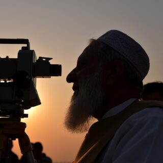 Το Ραμαζάνι, η ιερή νηστεία των μουσουλμάνων, ξεκινά με την πρώτη ορατή εμφάνιση της πιο λεπτής ημισελήνου