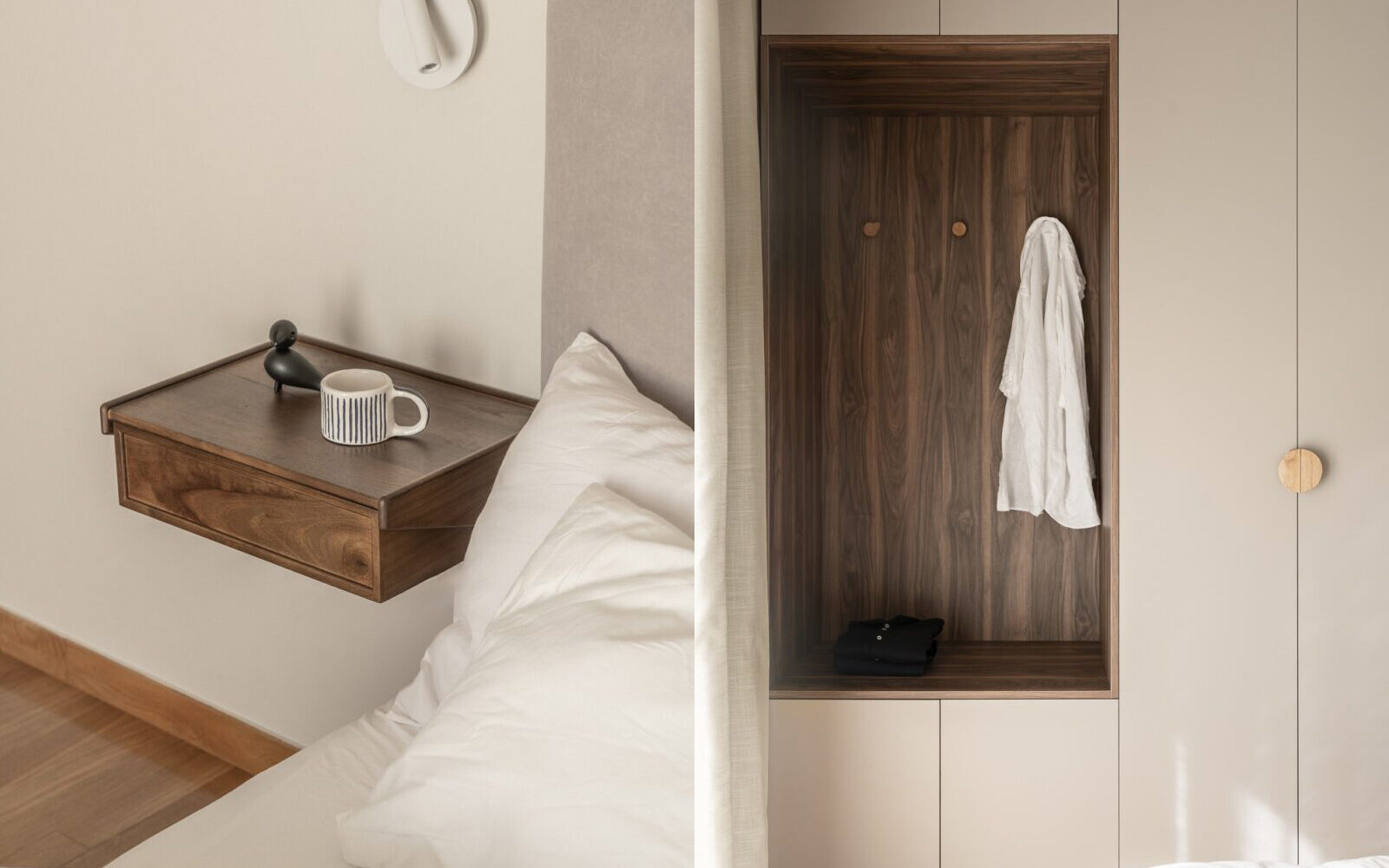 Casa bēju: Η ιαπωνική αισθητική σε ένα διαμέρισμα μόλις 43τ.μ. στον Χολαργό