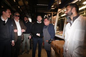 Την Βαρβάκειο Αγορά επισκέφθηκε ο Νίκος Ανδρουλάκης