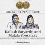 Η Πακιστανή Malala Yousafzay και ο Ινδός Kailash Satyarthi νικητές του Νόμπελ Ειρήνης 2014